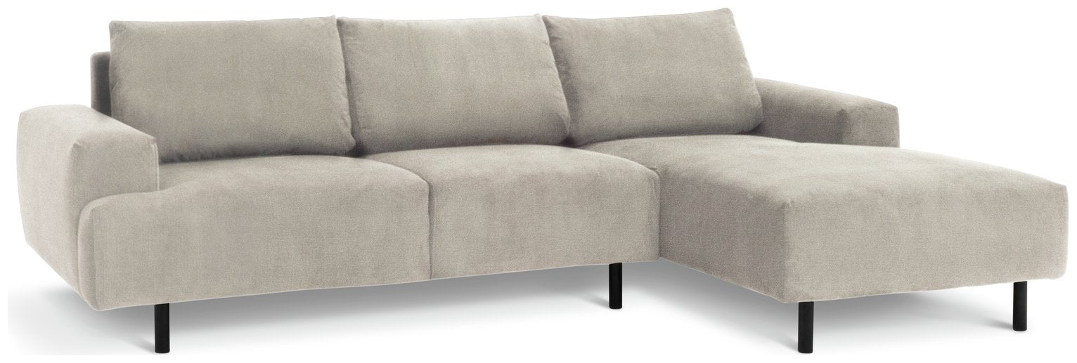 Habitat Julien Right Hand Corner Chaise Sofa - Natural