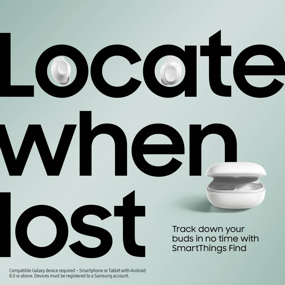 Samsung Galaxy Buds FE True Wireless In-Ear Earbuds - White