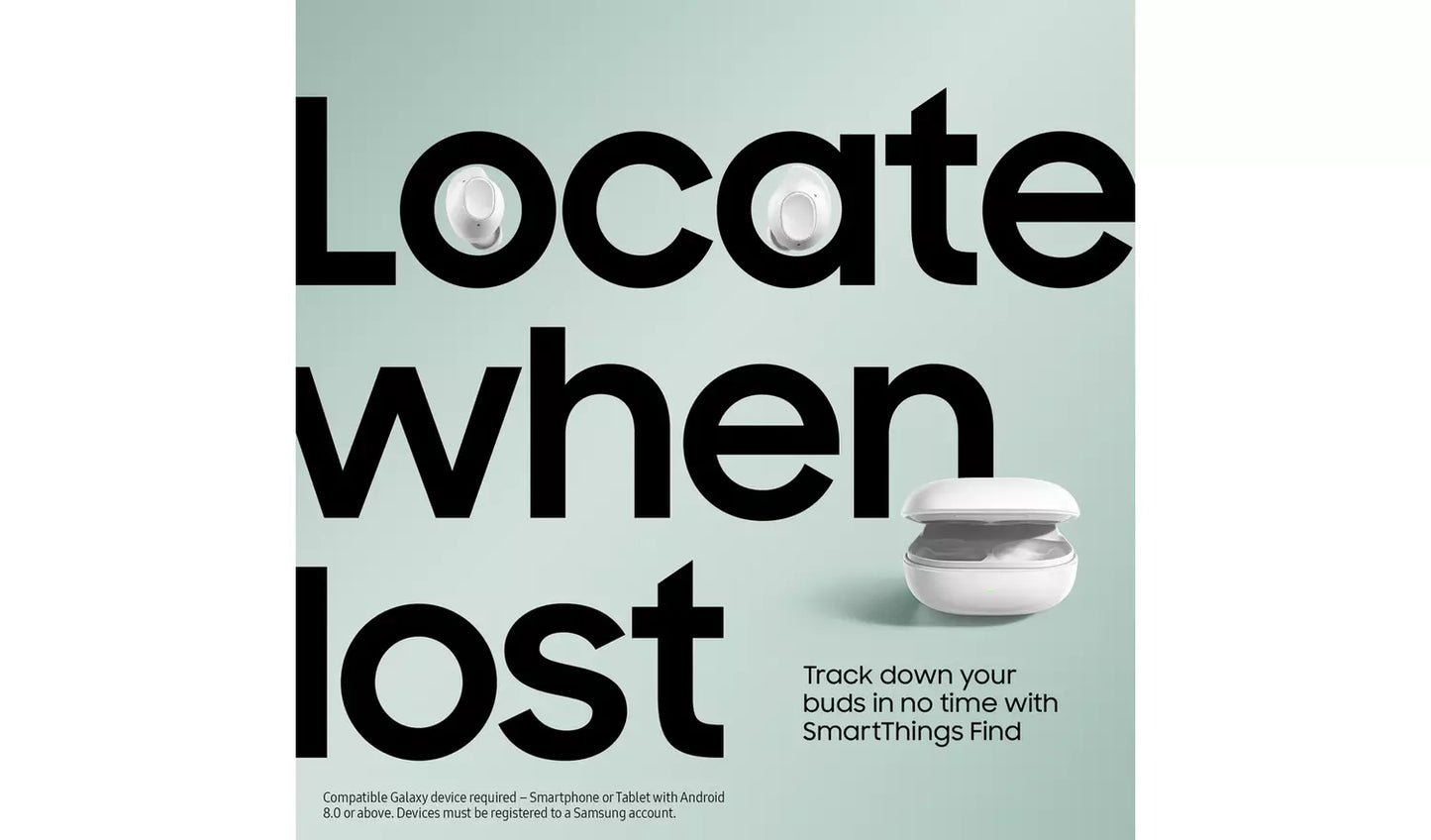 Samsung Galaxy Buds FE True Wireless In-Ear Earbuds - White