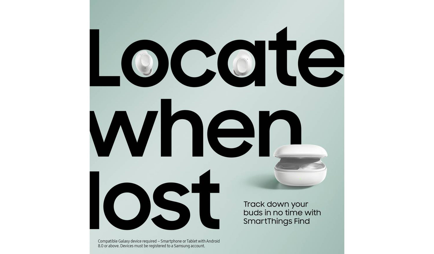 Samsung Galaxy Buds FE True Wireless In-Ear Earbuds - White