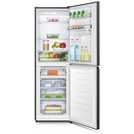 Fridgemaster MC55240DEB Freestanding Fridge Freezer - Black
