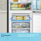 Fridgemaster MC55240DEB Freestanding Fridge Freezer - Black