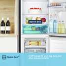 Fridgemaster MC55240DEB Freestanding Fridge Freezer - Black