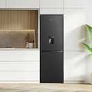 Fridgemaster MC55240DEB Freestanding Fridge Freezer - Black