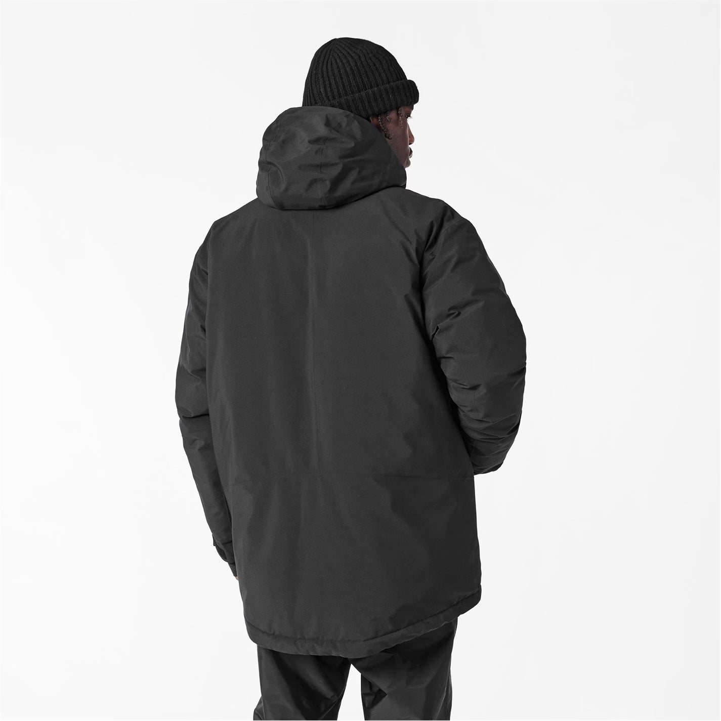 MM6 MAISON MARGIELA Men's Waterproof Goose Down Hooded Long Sleeve Medium Puffer Jacket