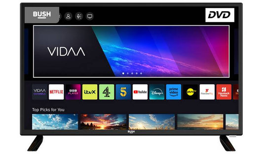 Bush 24 Inch H236V6D HD Ready LED Freeview TV & DVD Combi