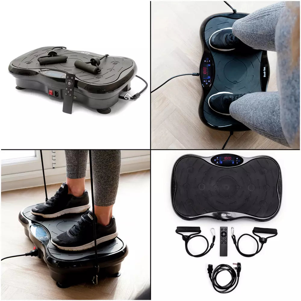 Bodi-Tek Whole Body Training Vibration Plate - Black