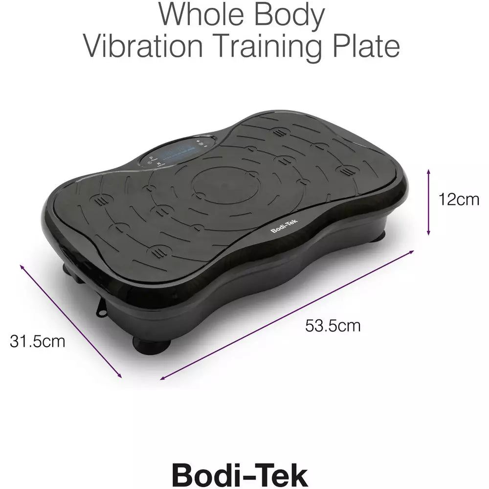 Bodi-Tek Whole Body Training Vibration Plate - Black