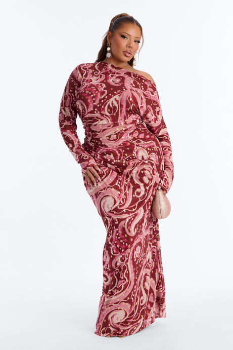 Mila Off Shoulder Maxi Dress