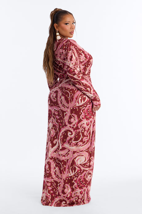 Mila Off Shoulder Maxi Dress