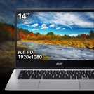 Acer Spin 314 14in Celeron 4GB 128GB Chromebook - Silver