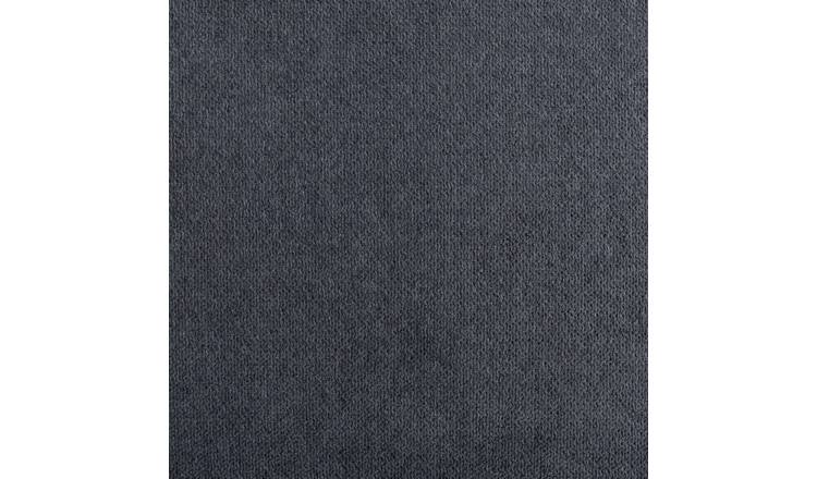 Argos Home Aleeza Fabric 3 Seater Sofa - Charcoal