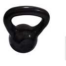 Pro Fitness Cast Iron 24kg Kettlebell - Black