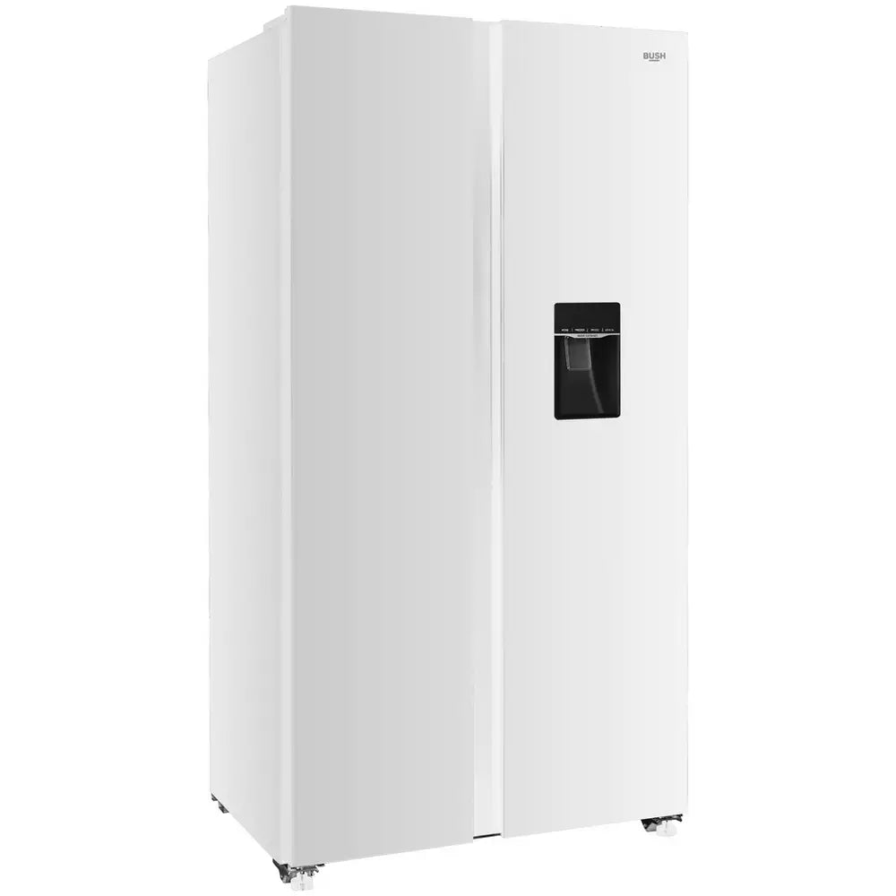 Bush MSBSWTDW23E American Fridge Freezer - White