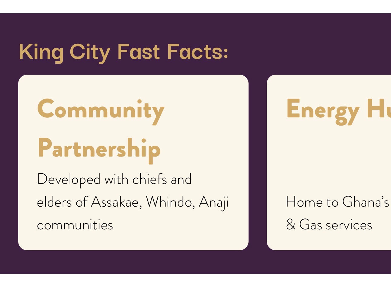 King City — 2515 Acres Serviced Plots for Sale — Masterplanned Mixed-Use City — Oil City Takoradi Ghana