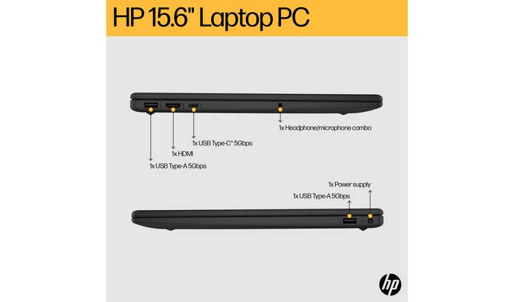 HP 15-fc0017na 15.6in AMD Ryzen 5 8GB 256GB Laptop