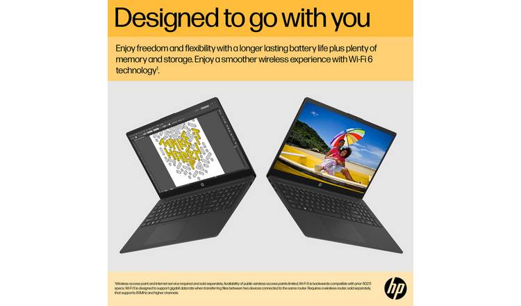 HP 15-fc0017na 15.6in AMD Ryzen 5 8GB 256GB Laptop