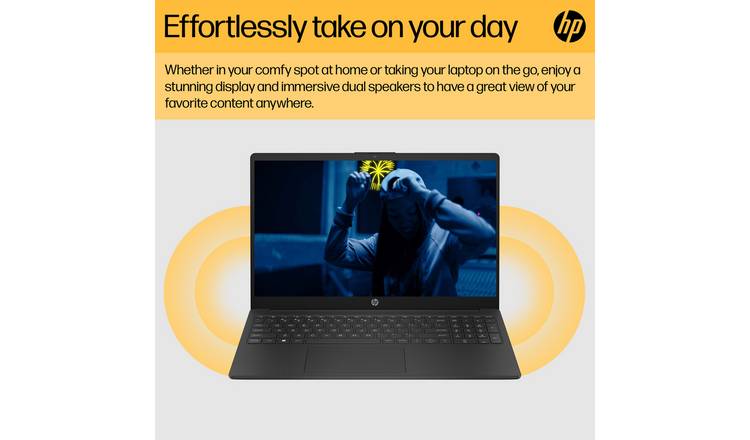 HP 15-fc0017na 15.6in AMD Ryzen 5 8GB 256GB Laptop
