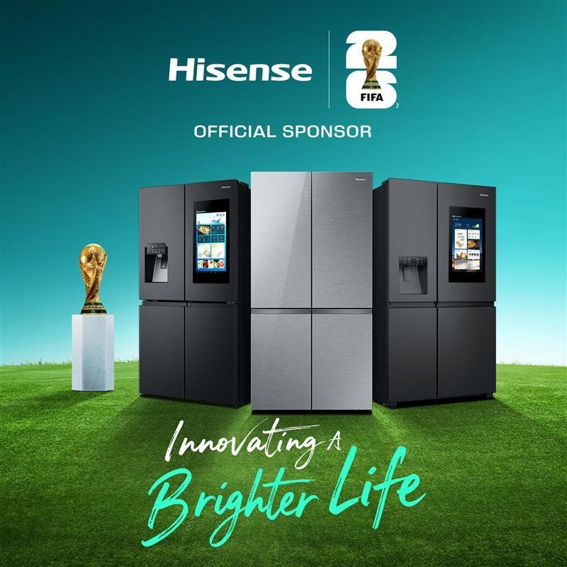 Hisense RB327N4WBE Freestanding Fridge Freezer - Black