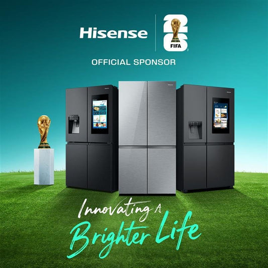 Hisense RB327N4WBE Freestanding Fridge Freezer - Black
