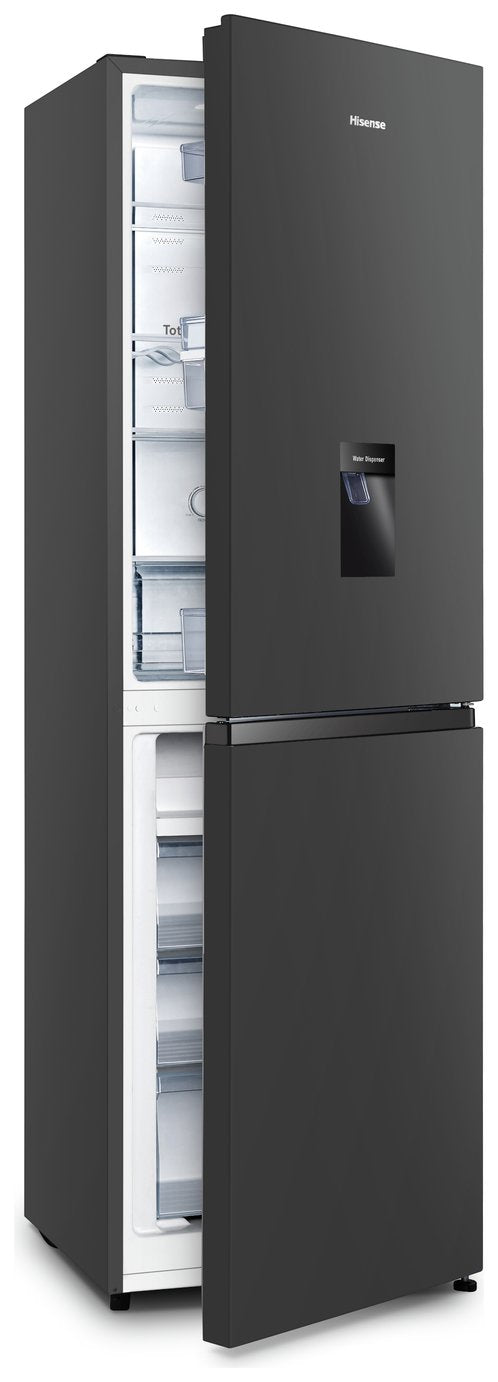 Hisense RB327N4WBE Freestanding Fridge Freezer - Black