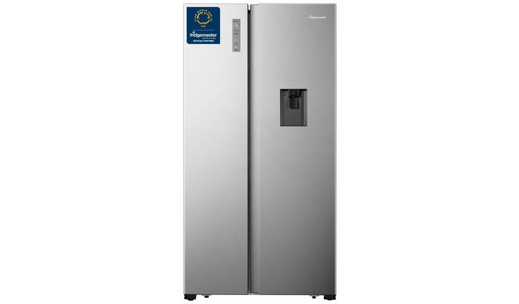 Fridgemaster MS91520DES American Fridge Freezer - Silver