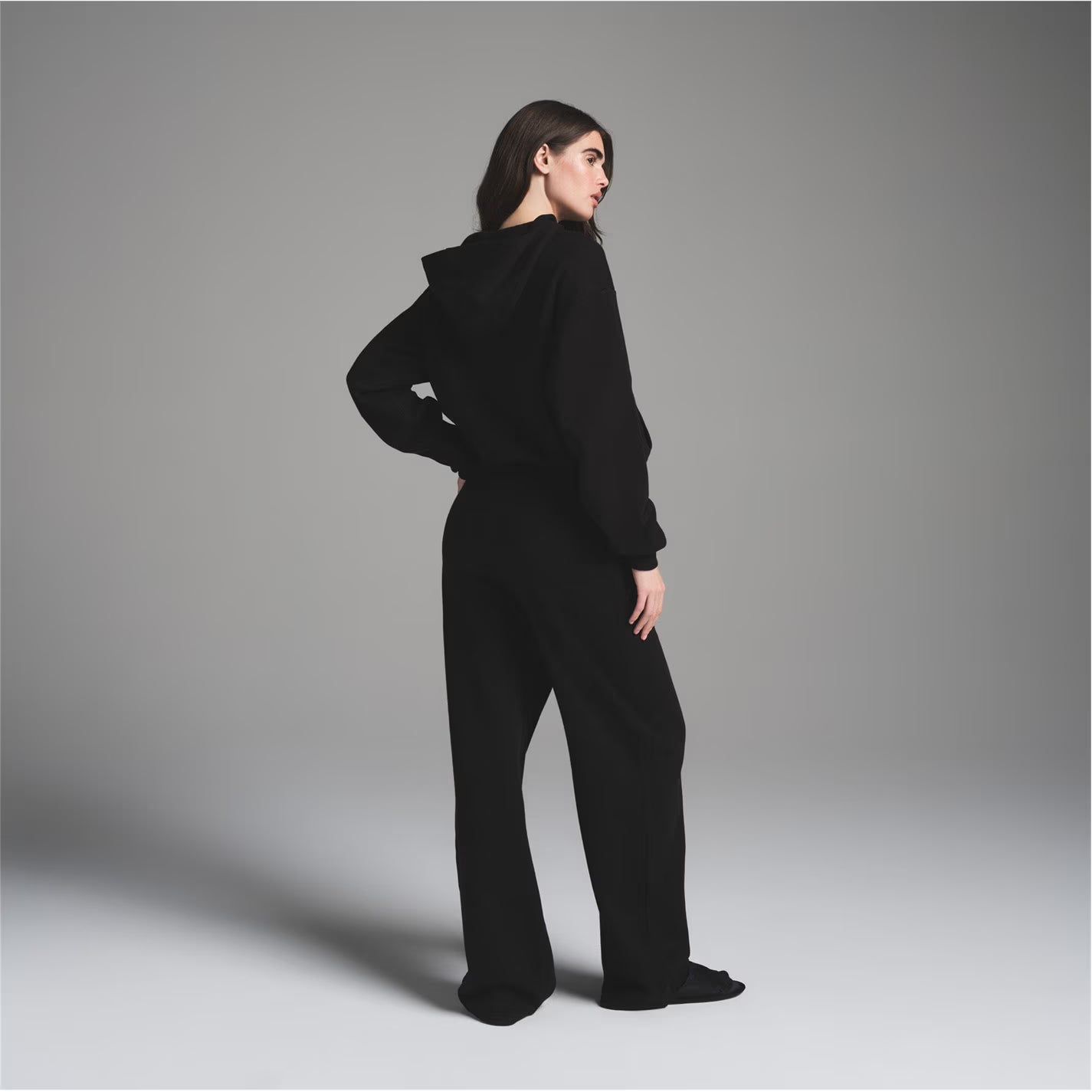 Womens Cotton Fleece Classic Pullover Hoodie