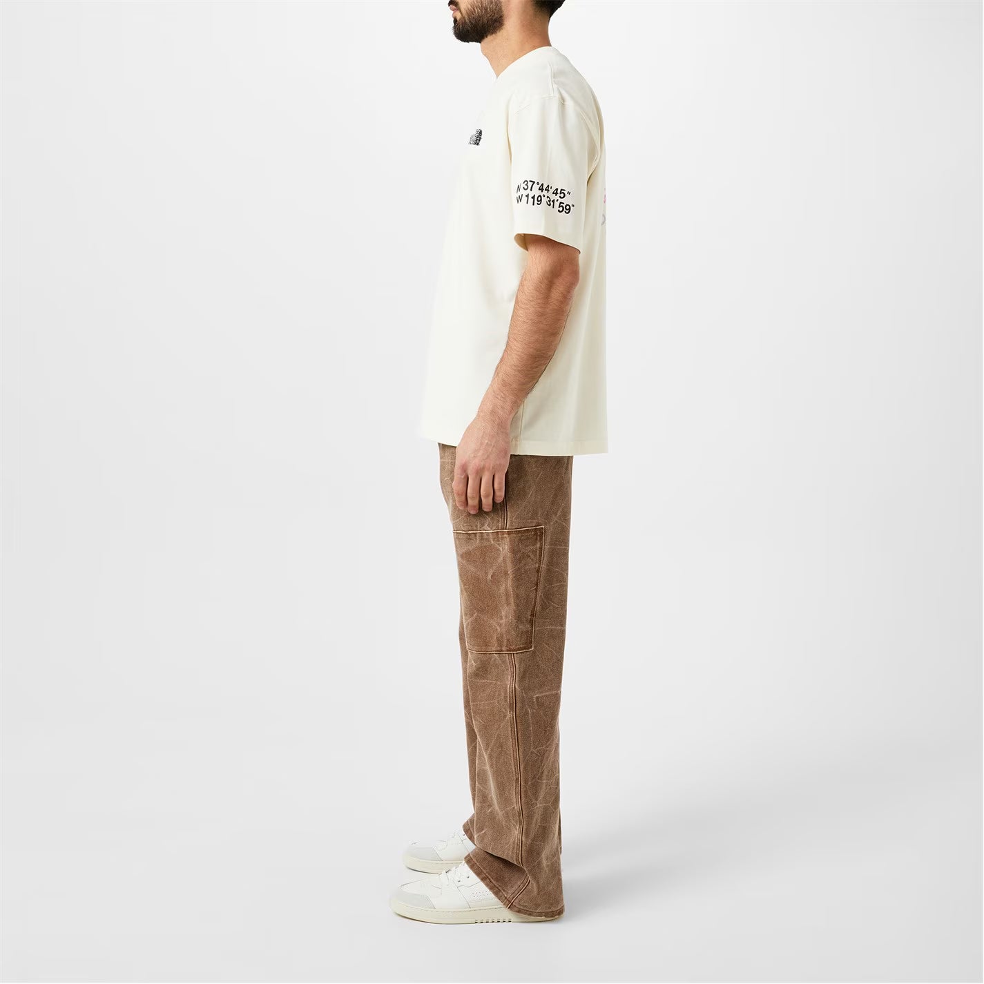 Men's Dice Low Leather Trainers