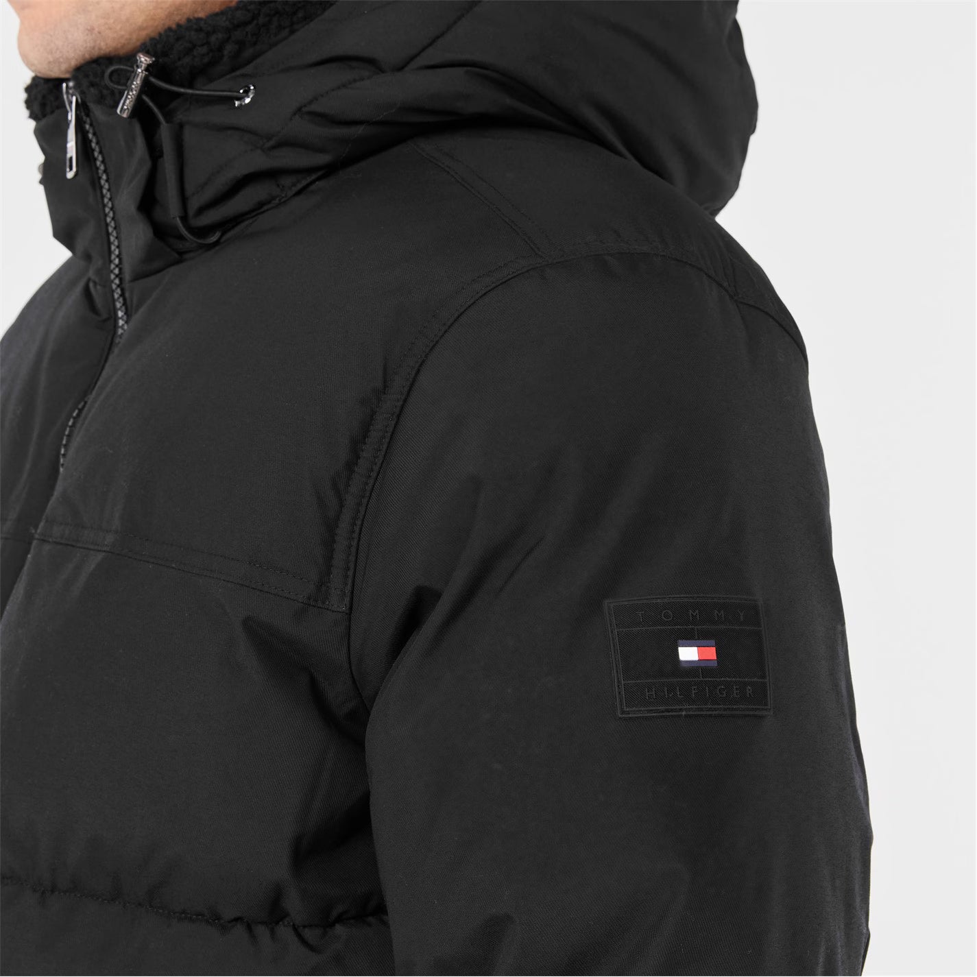 Tommy Hilfiger Men's Rockie Utility Medium-Weight Insulated Medium Puffer Jacket