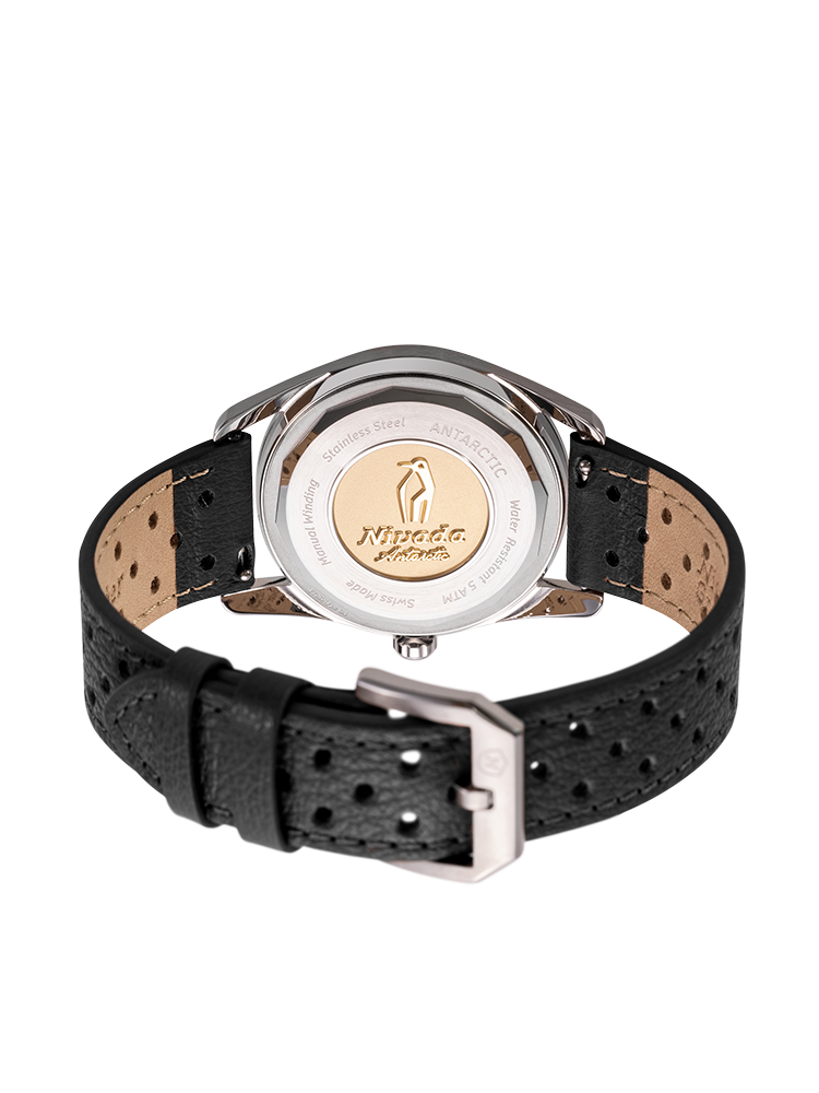 Nivada Grenchen Super Antarctic 35mm - Black White Luminova