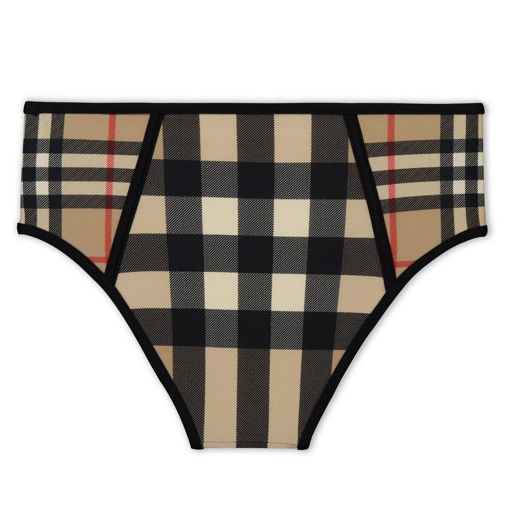 Noor Check Print Bikini Junior Girls