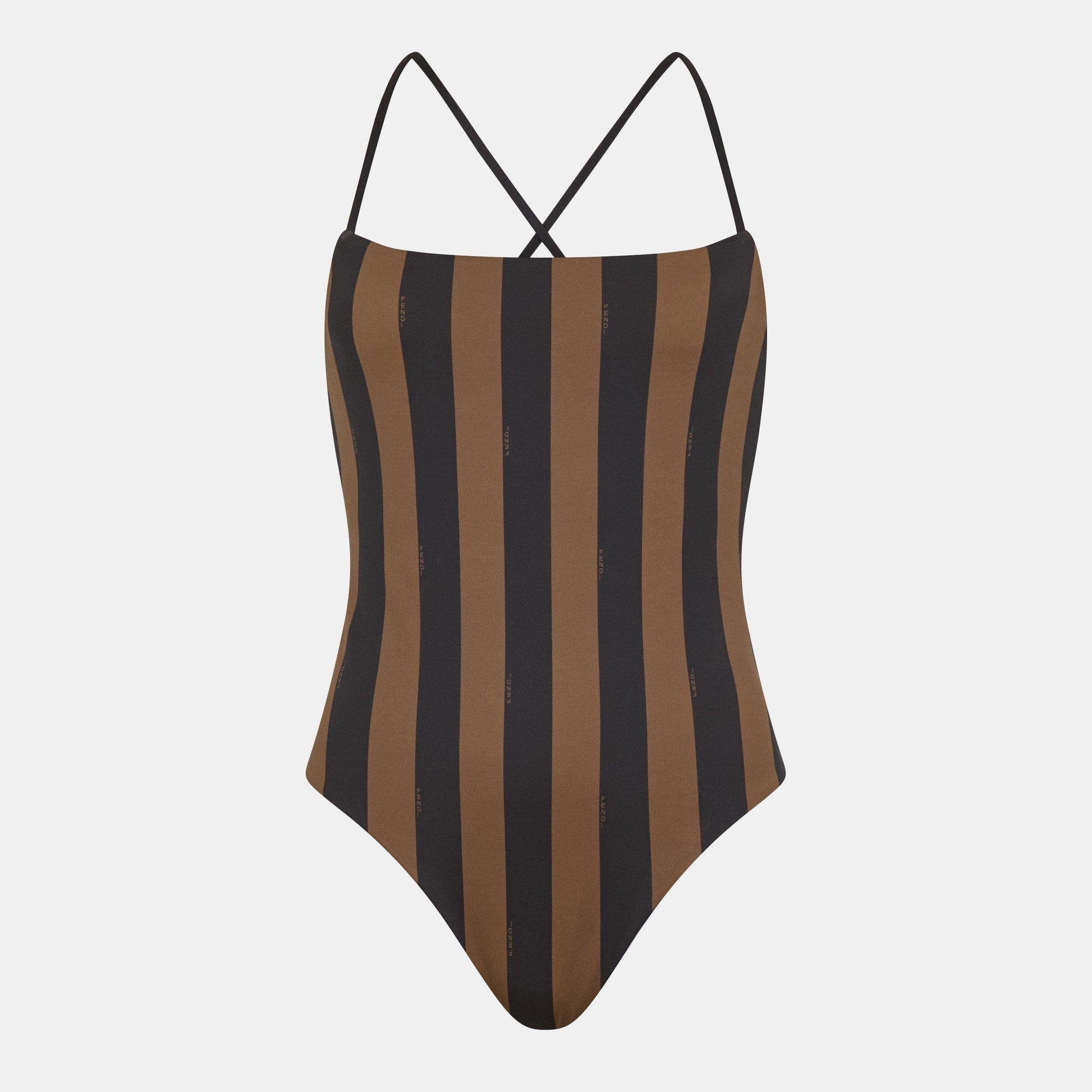 Fendi Women's Scoop Neck Swimsuit