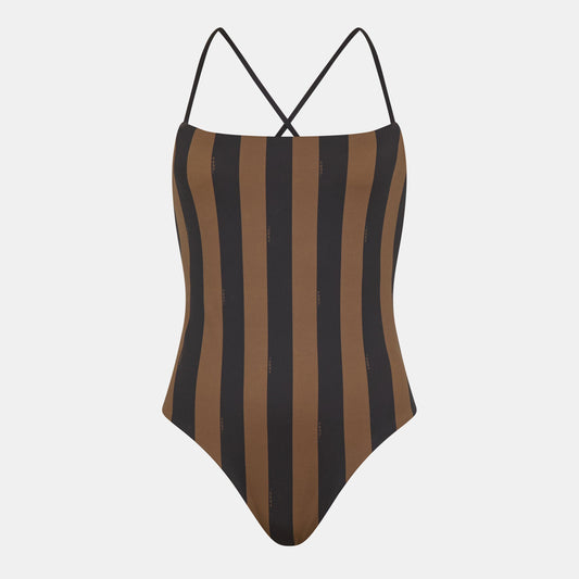 Fendi Women's Scoop Neck Swimsuit