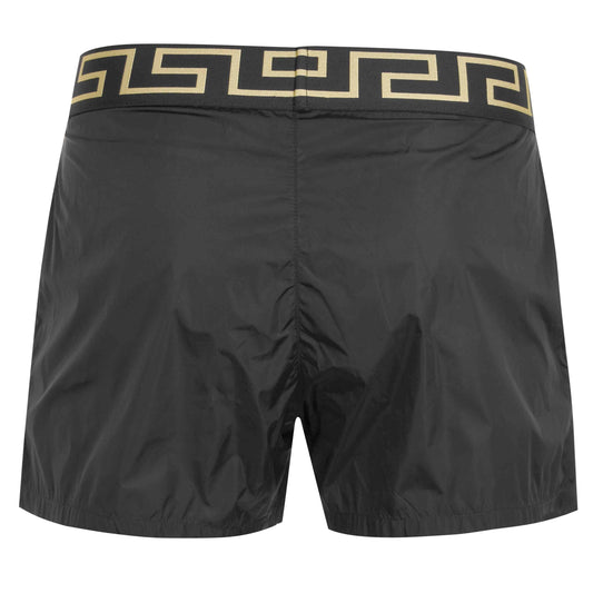 Versace Icon Greca Waistband Swim Shorts