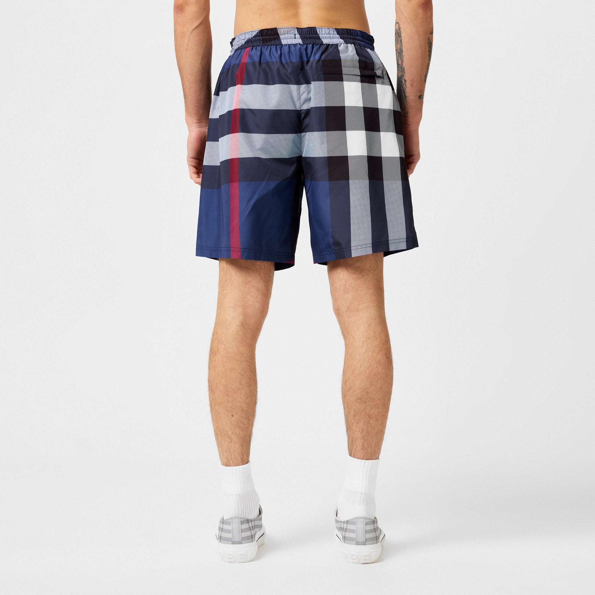 Burberry Men's Check Swim Shorts