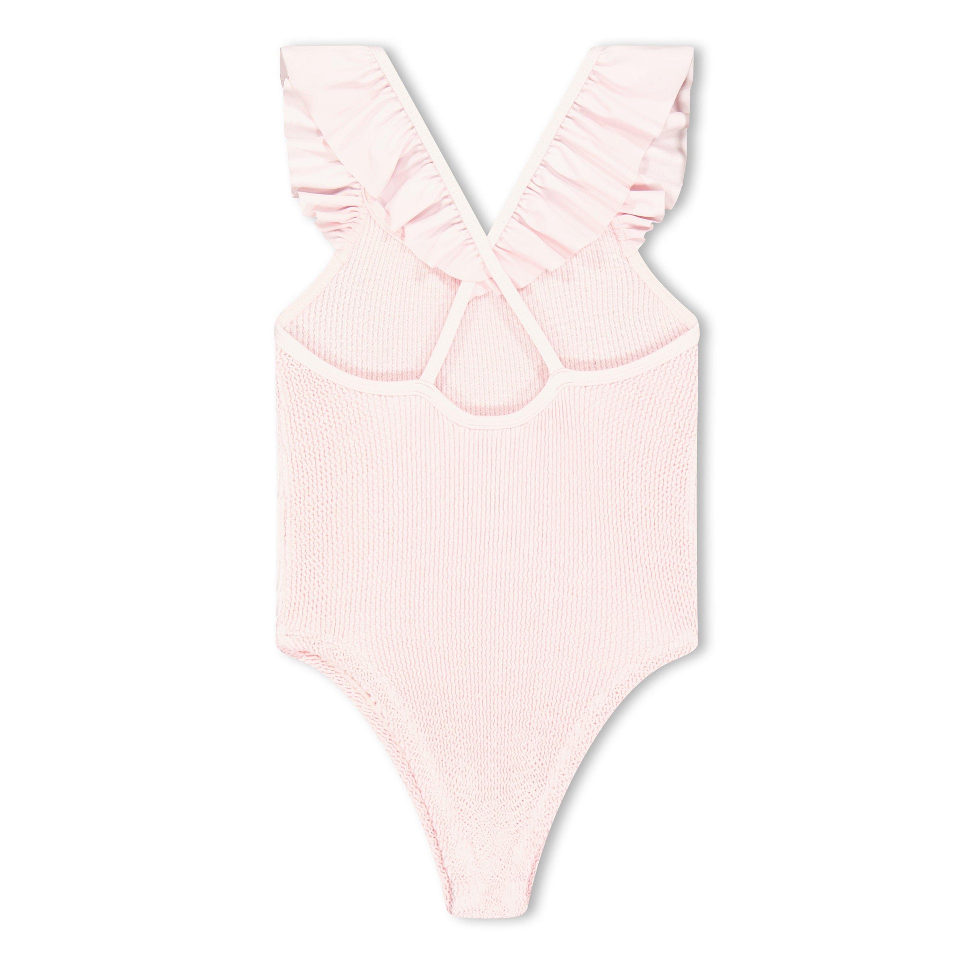Hunza G Kids' Charlie Swim Scoop Neck Swimsuit