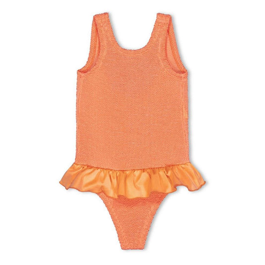Hunza G Kids' Denise Swim Scoop Neck Swimsuit