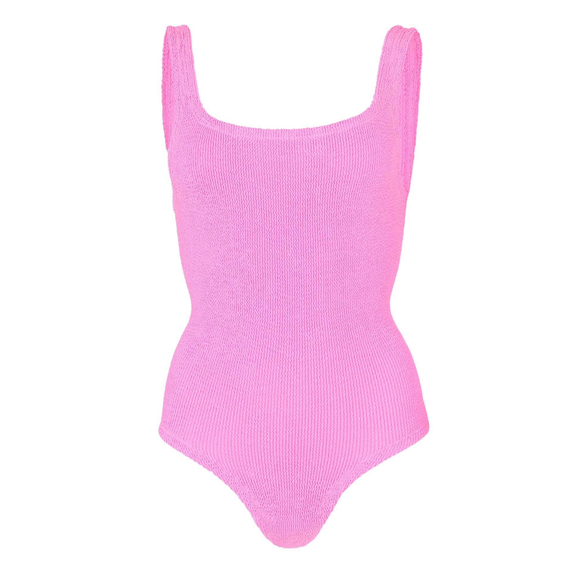 Hunza G Women's Coverage Swim Scoop Neck Swimsuit