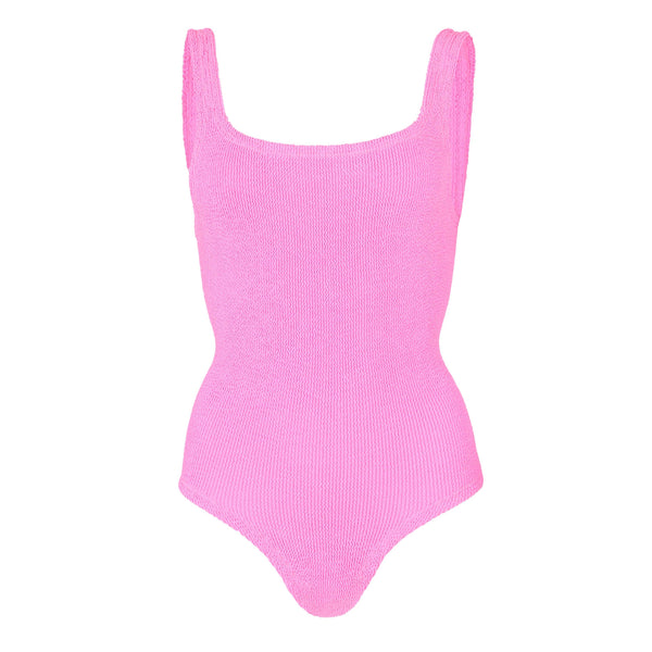 Hunza G Women's Coverage Swim Scoop Neck Swimsuit