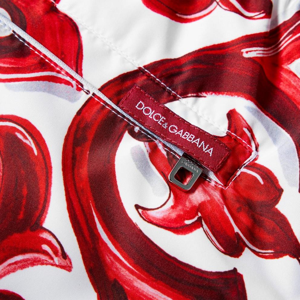 Dolce and Gabbana DG Maiolica Swim Sht Sn63