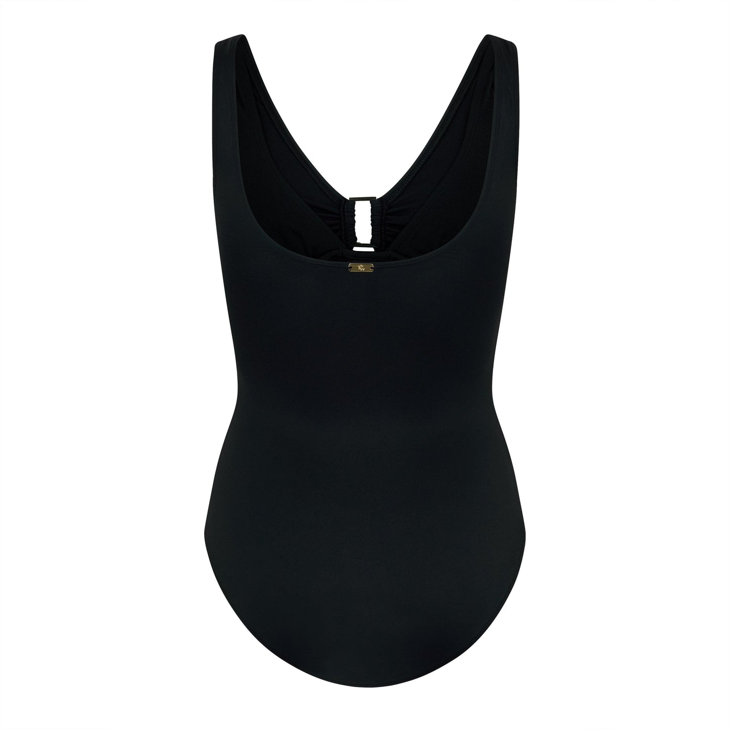 Lauren by Ralph Lauren Women's Ring Detail Plunge Swimsuit