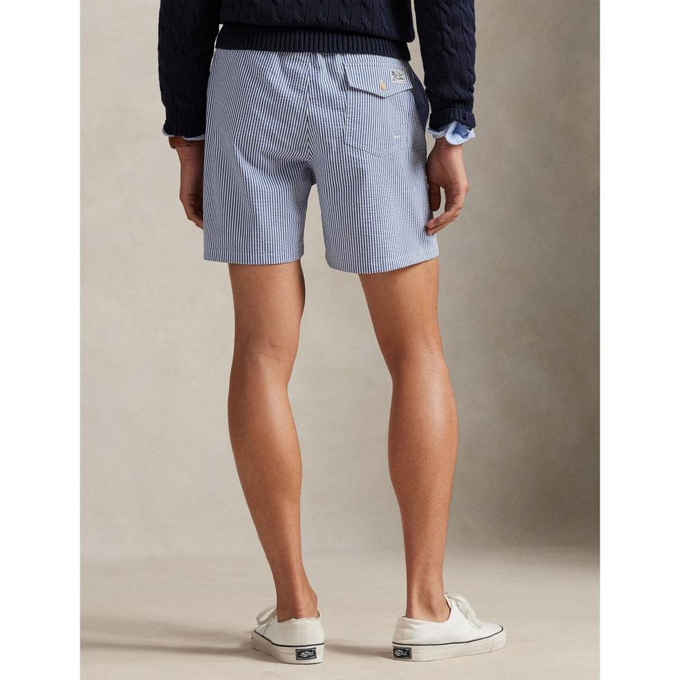 Polo Ralph Lauren Mens Seersucker Traveller Swim Shorts