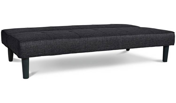 Argos Home Patsy Fabric 2 Seater ClicClac SofaBed - Charcoal