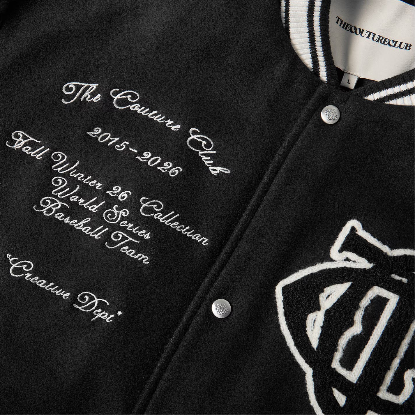 THE COUTURE CLUB Couture Varsity Jckt Sn62