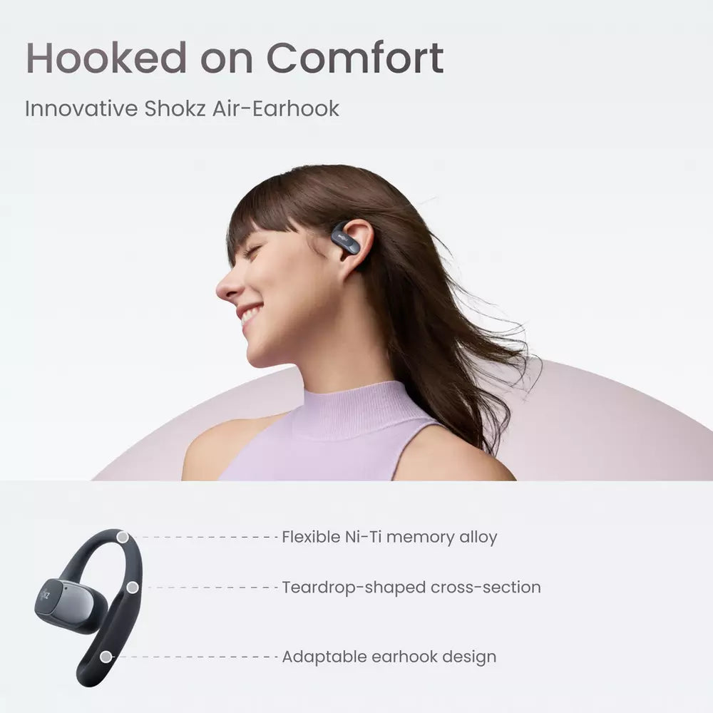Shokz Openfit Air True Wireless Earbuds - Black