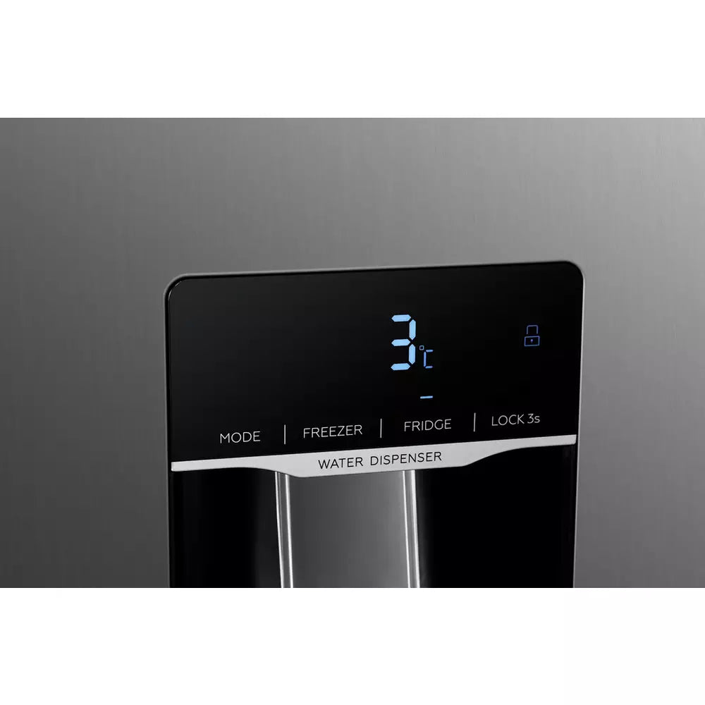 Bush MSBSWTDX23E American Fridge Freezer - Silver