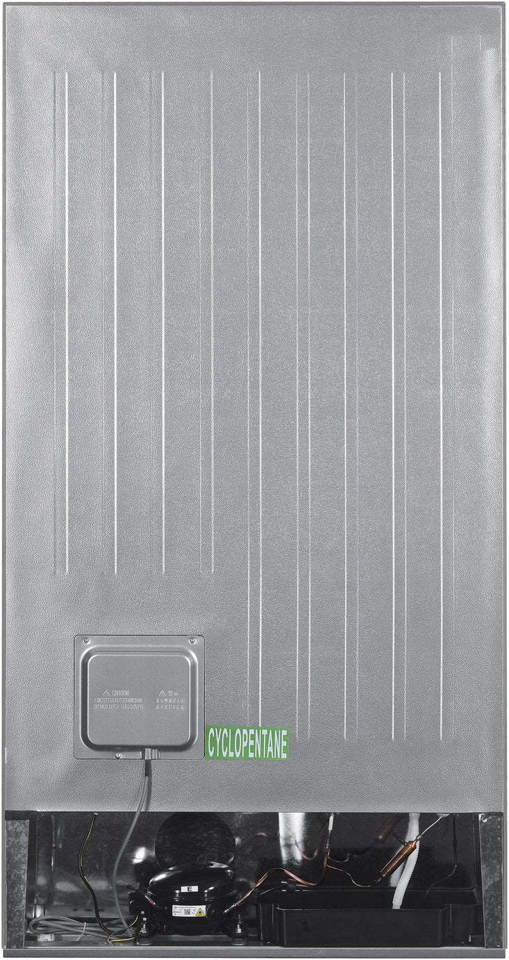 Bush MSBSWTDX23E American Fridge Freezer - Silver
