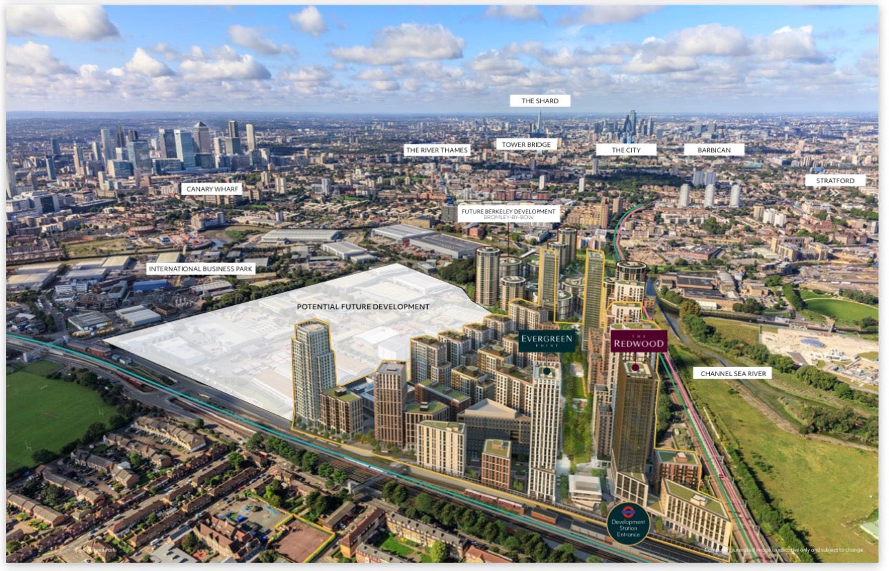 Twelvetrees Park  — Suite 1 2 and 3 Bedroom Ultra Luxury Homes — 24 Hr Concierge and World Class Amenities — West Ham London — E16