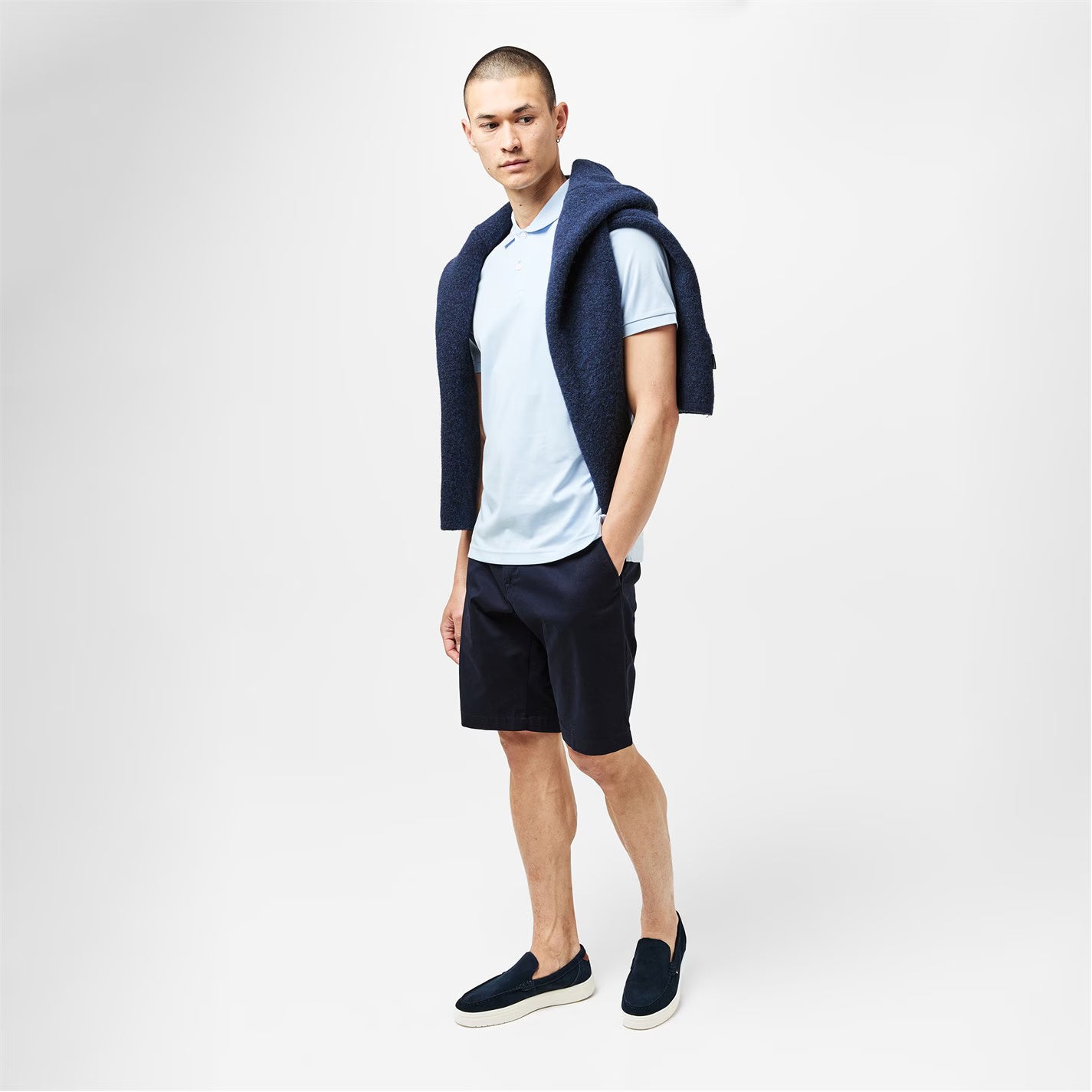 MODERN LIGHT HYBRID SUEDE LOAFER