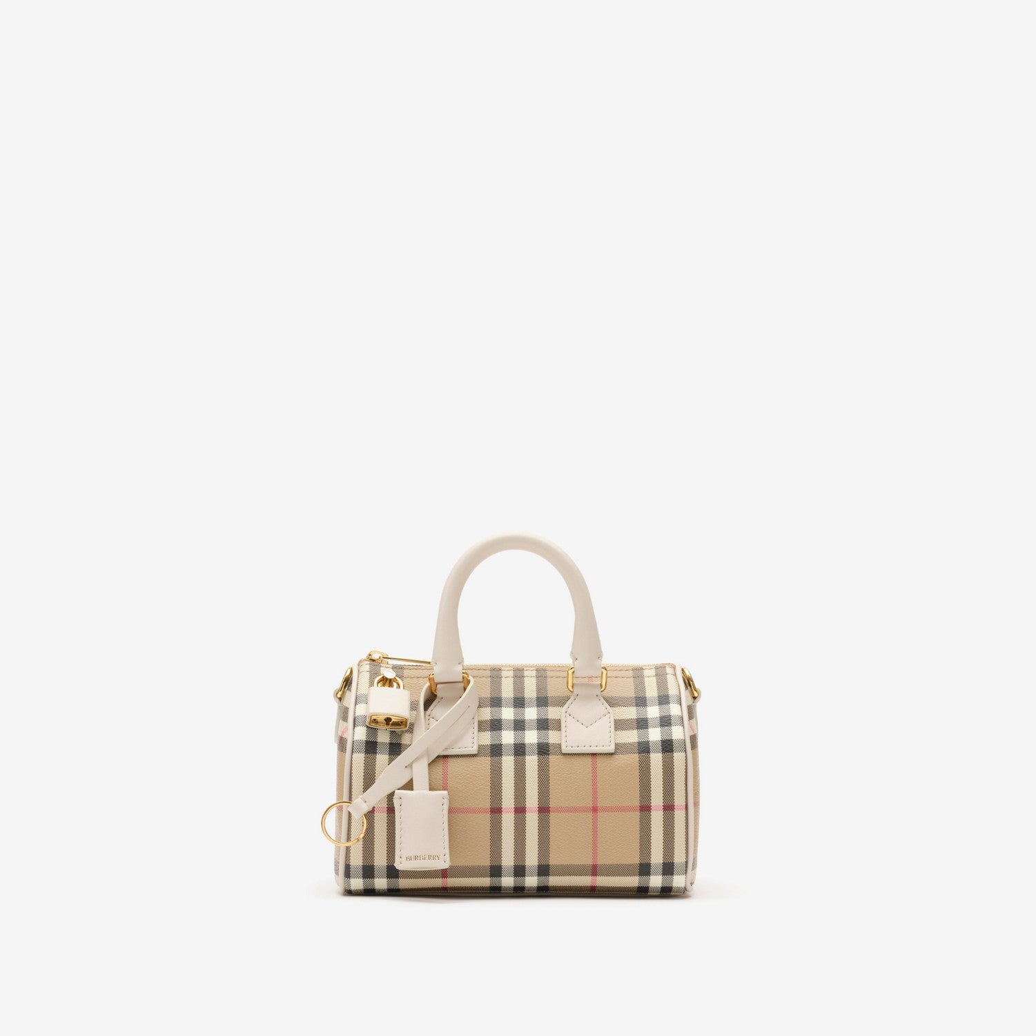 Mini Check Bowling Bag